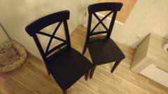 Продам в Берлине 4  коричневых стула IKEA